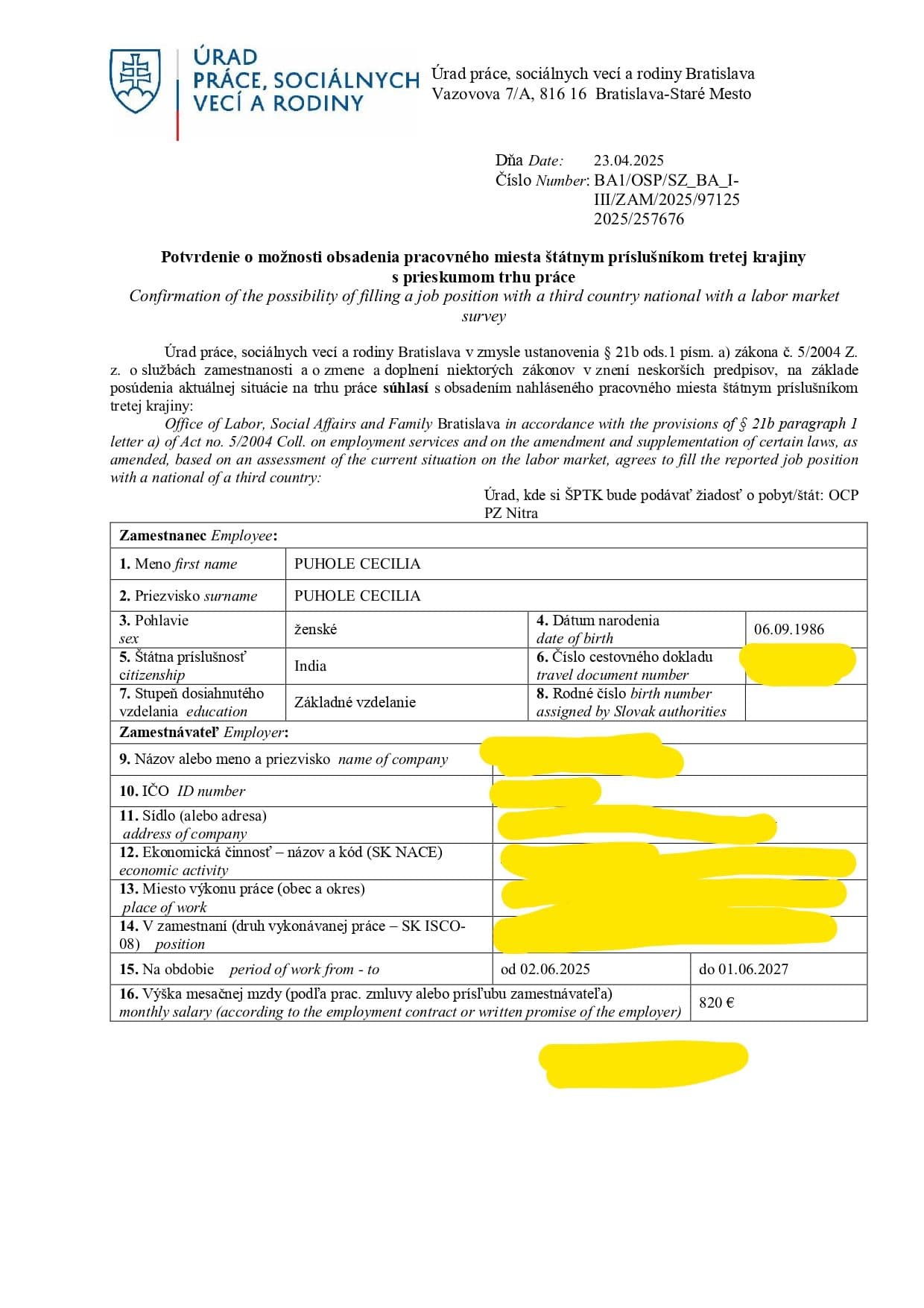 Work Permit 6