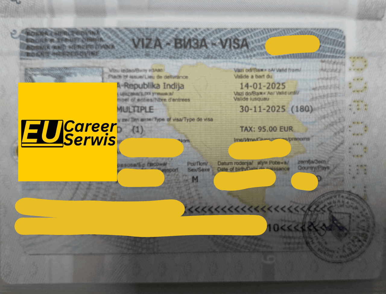 Visa Stamp 2